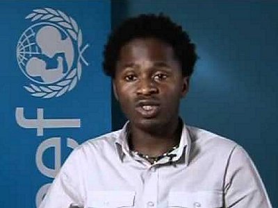 Ishmael Beah, former child soldier